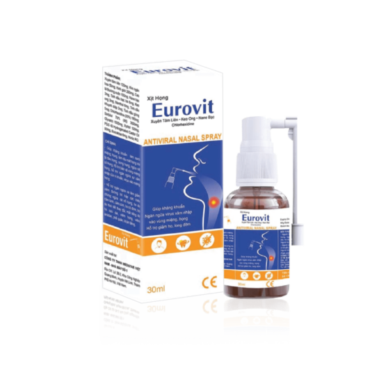 xịt họng Eurovit