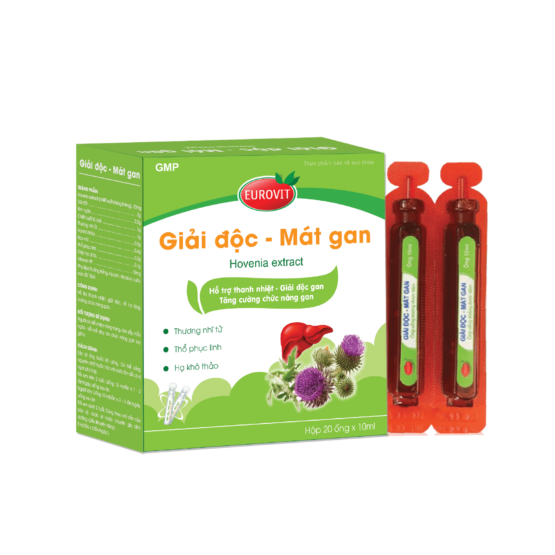 giải độc mát gan eurovit