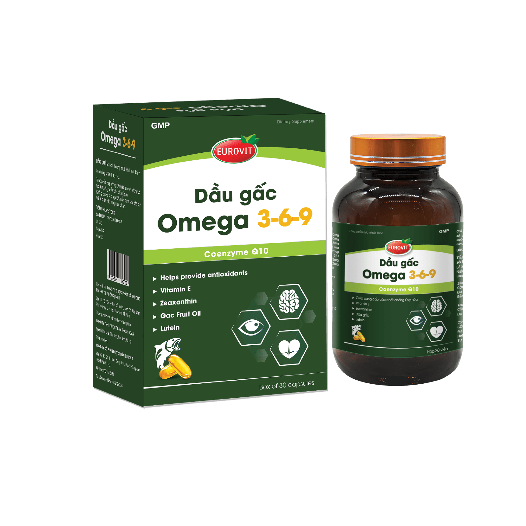 dầu gấc omega 3-6-9