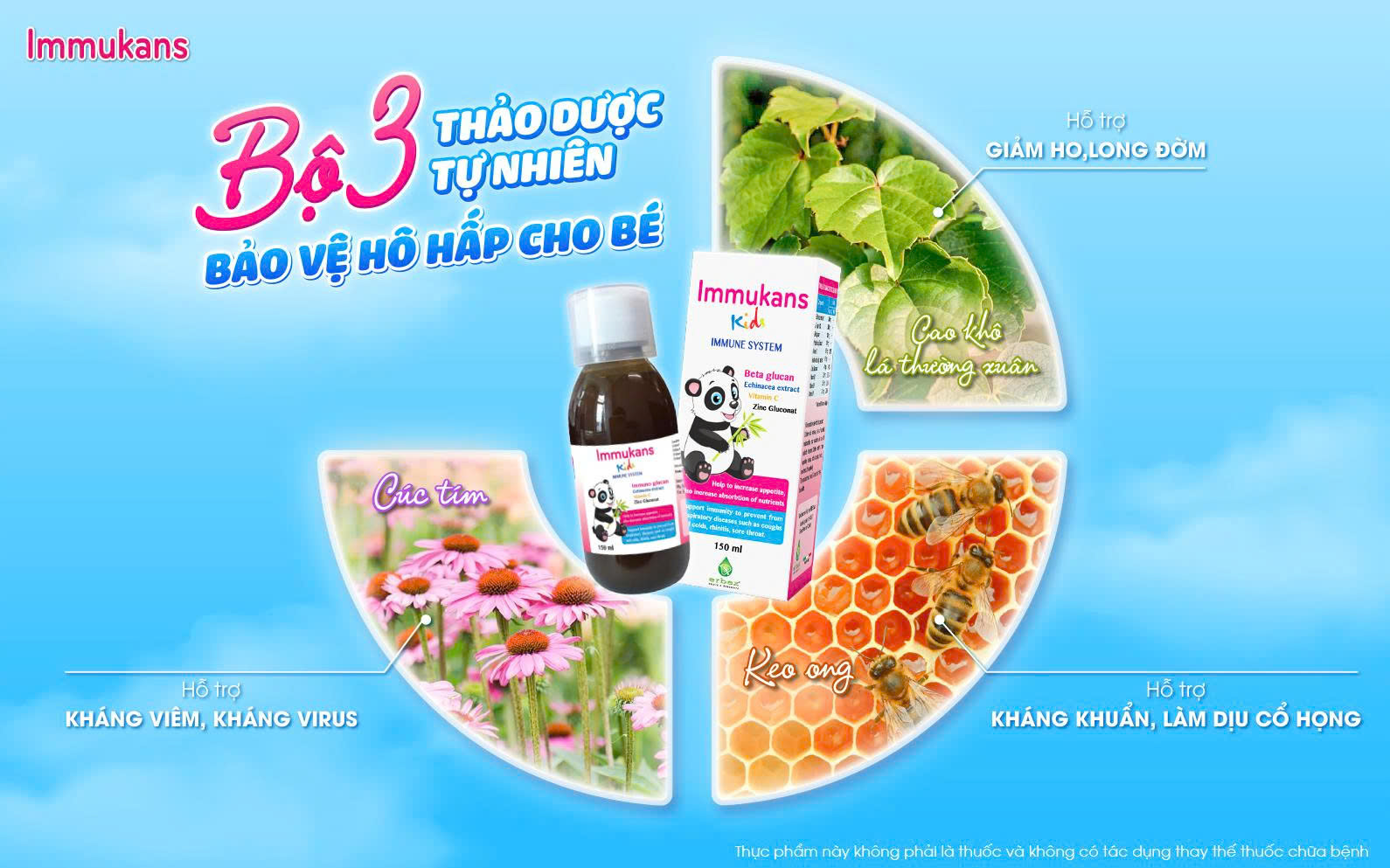 thành phần Immukans