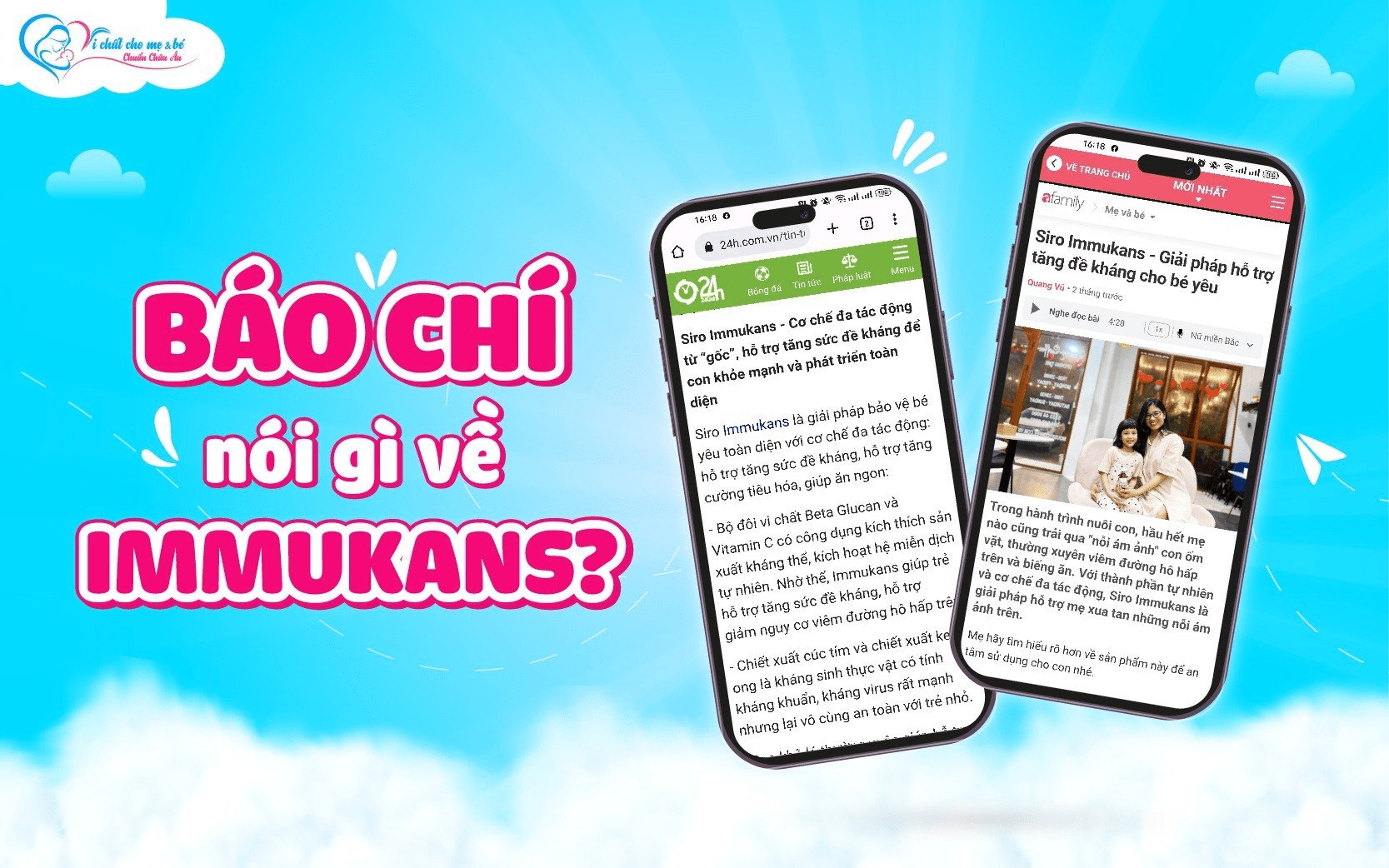 đánh giá immukans từ báo chí