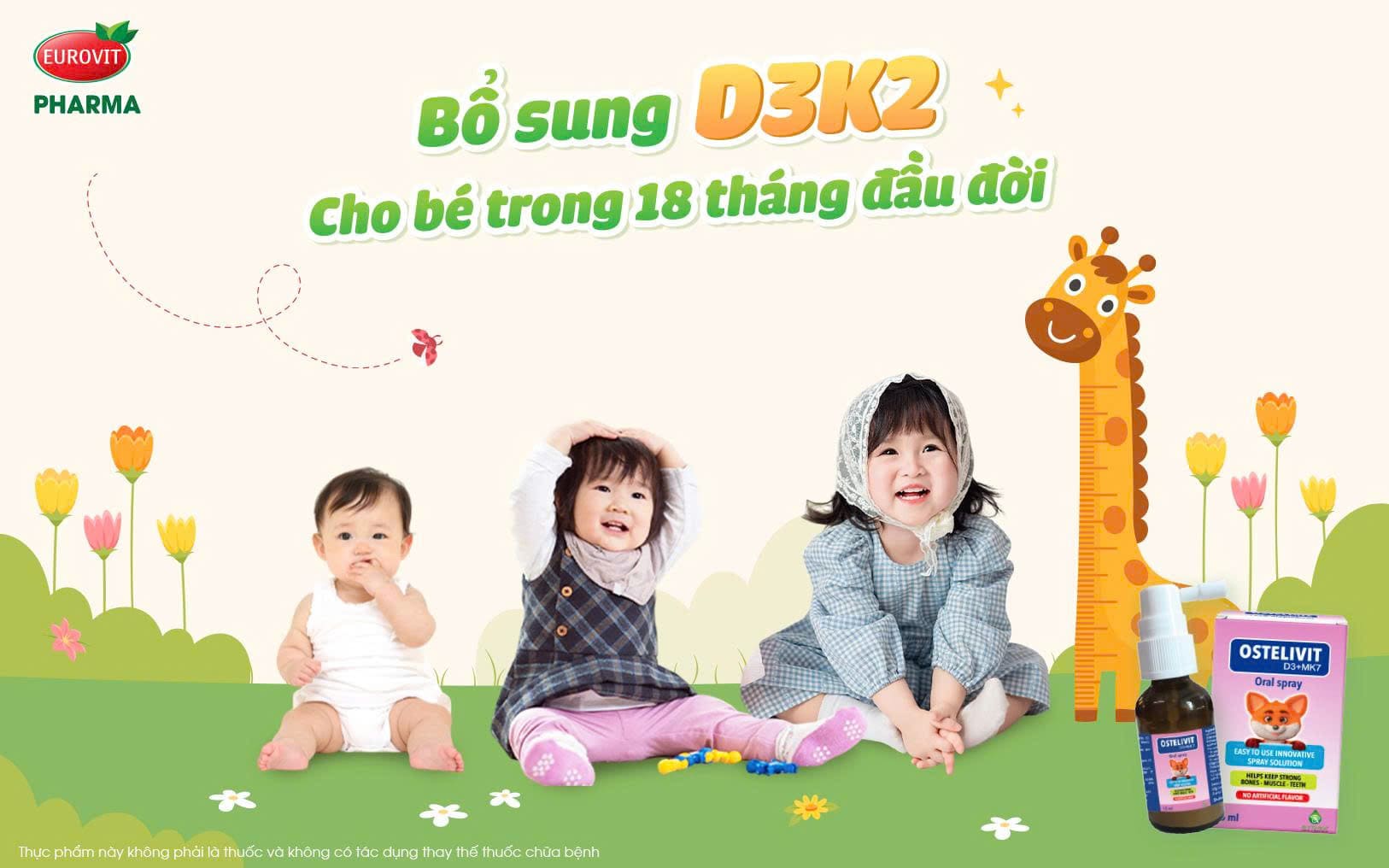 cách dùng D3K2 Ostelivit