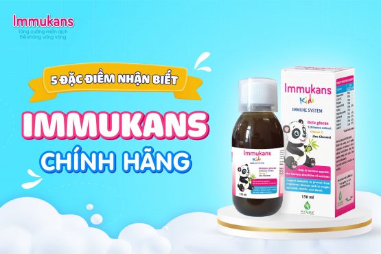 Nhận biết Immukans chính hãng