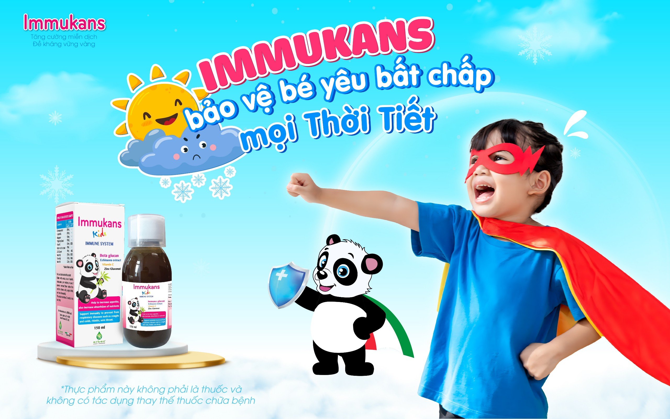 Liệu trình Immukans khi giao mù