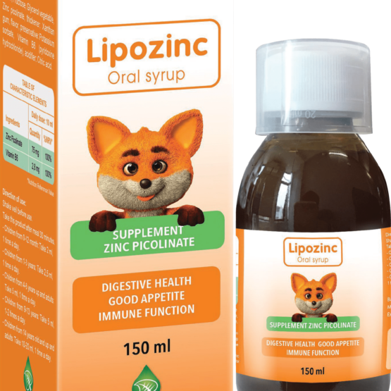 LIPOZINC ORAL SYRUP 150ml