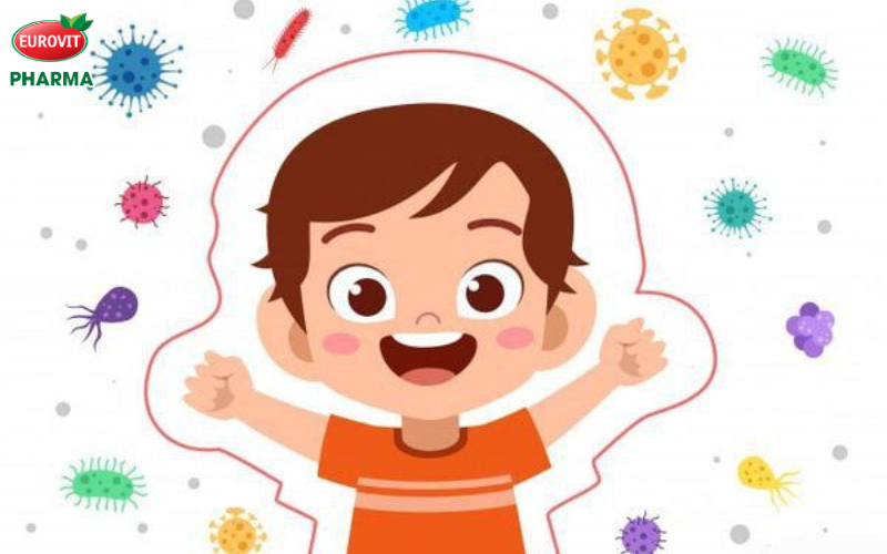 cho bé uống tăng đề kháng trong bao lâu