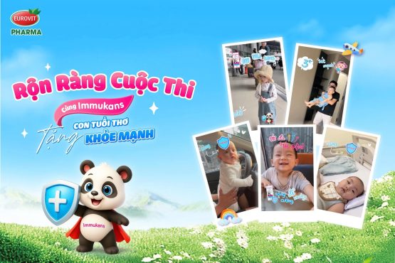 Rộn ràng cuộc thi “Cùng Immukans – Tặng Con Tuổi Thơ Khỏe Mạnh, Lan Tỏa Yêu Thương”
