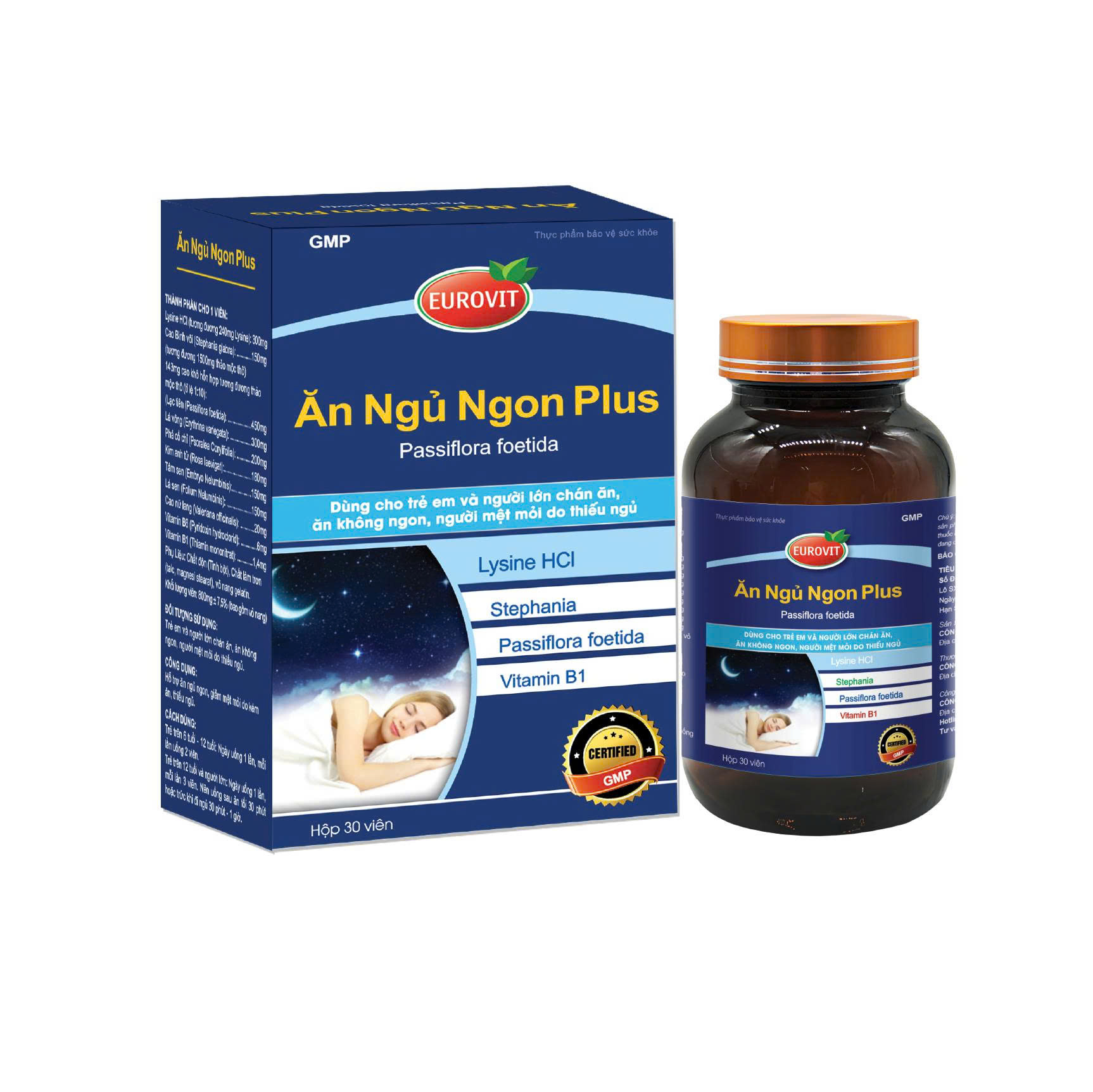 Ăn ngủ ngon plus 30 viên