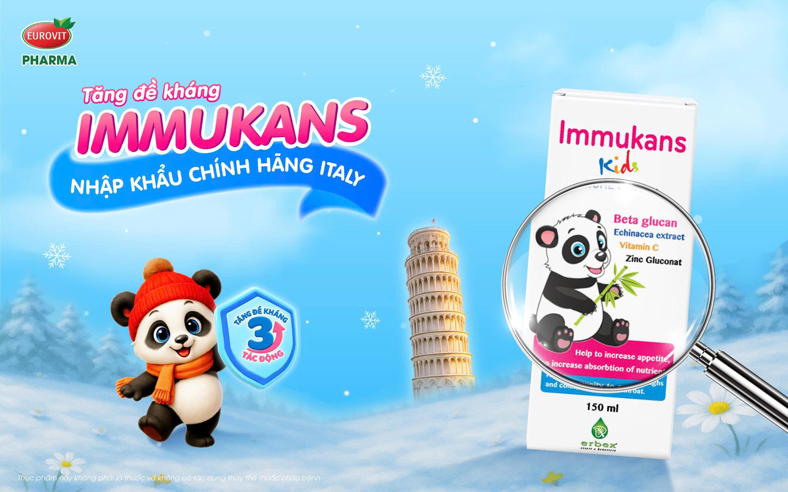 immukans là gì? immukans nhập khẩu từ italy