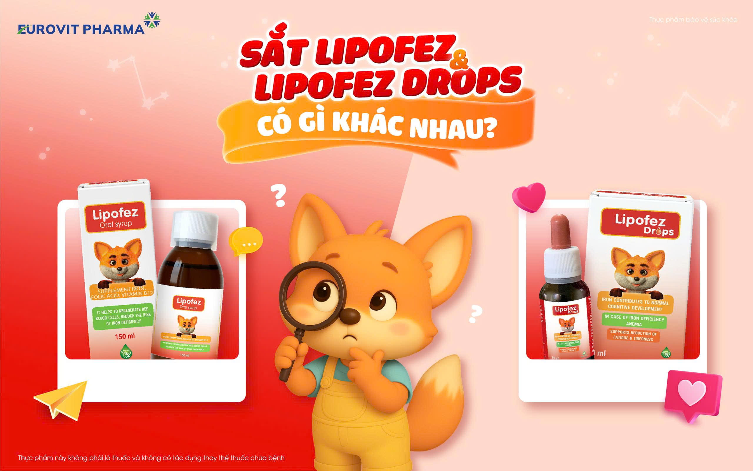 sắt lipofez và lipofez drops